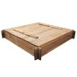 Sandkasten Holz Imprägniert Quadratisch Sandkasten Holz Imprägniert Quadratisch