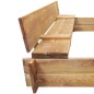 Sandkasten Holz Imprägniert Quadratisch Sandkasten Holz Imprägniert Quadratisch
