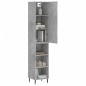 Highboard Betongrau 34,5x34x180 cm Holzwerkstoff Highboard Betongrau 34,5x34x180 cm Holzwerkstoff