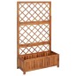 Hochbeet mit Spalier 85x38x150 cm Massivholz Akazie Hochbeet mit Spalier 85x38x150 cm Massivholz Akazie