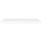 Schwebende Wandregale 2 Stk. Weiß 80x23,5x3,8cm MDF Schwebende Wandregale 2 Stk. Weiß 80x23,5x3,8cm MDF