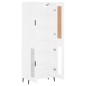 vidaXL Highboard Weiß 69,5x34x180 cm Holzwerkstoff vidaXL Highboard Weiß 69,5x34x180 cm Holzwerkstoff