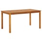 Gartentisch 140x80x74 cm Massivholz Akazie Gartentisch 140x80x74 cm Massivholz Akazie