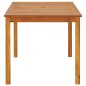 Gartentisch 140x80x74 cm Massivholz Akazie Gartentisch 140x80x74 cm Massivholz Akazie