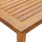 Gartentisch 140x80x74 cm Massivholz Akazie Gartentisch 140x80x74 cm Massivholz Akazie