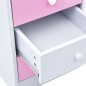 Kinderschreibtisch Kippbar Rosa und Weiß Kinderschreibtisch Kippbar Rosa und Weiß