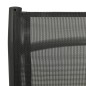 Garten-Liegestühle 2 Stk. Textilene und Aluminium Schwarz Garten-Liegestühle 2 Stk. Textilene und Aluminium Schwarz