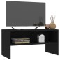 vidaXL TV-Schrank Schwarz 80x40x40 cm Holzwerkstoff vidaXL TV-Schrank Schwarz 80x40x40 cm Holzwerkstoff