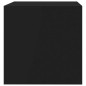 vidaXL TV-Schrank Schwarz 80x40x40 cm Holzwerkstoff vidaXL TV-Schrank Schwarz 80x40x40 cm Holzwerkstoff
