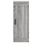 Highboard Grau Sonoma 34,5x34x180 cm Holzwerkstoff Highboard Grau Sonoma 34,5x34x180 cm Holzwerkstoff