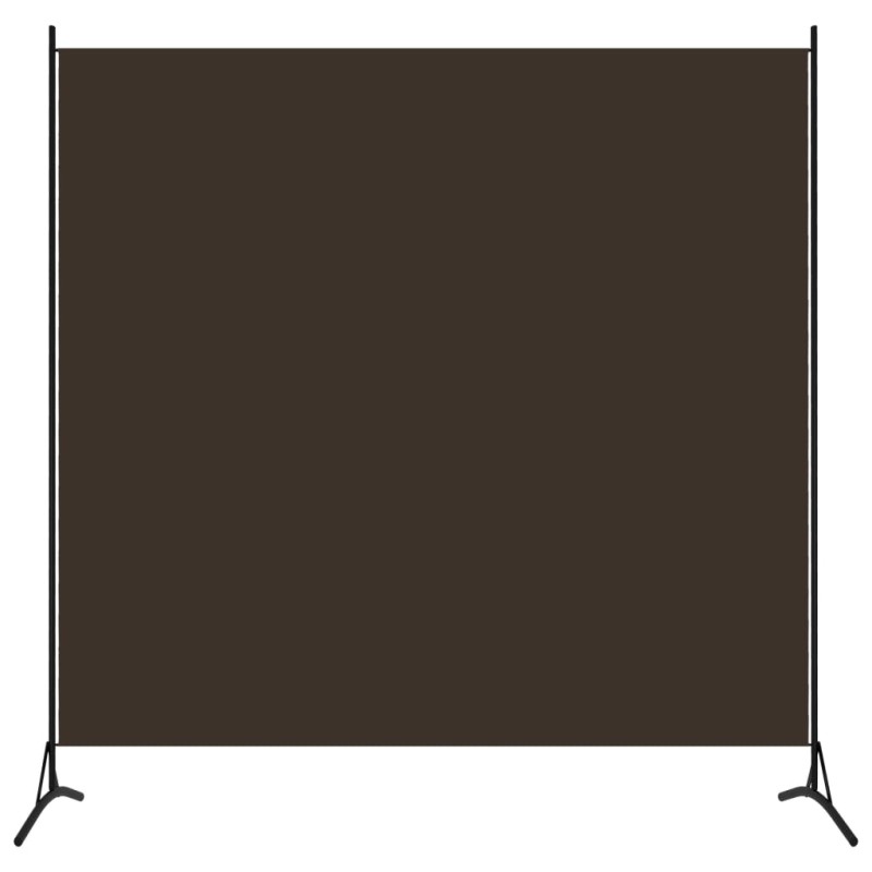 vidaXL Paravent Braun 175x180 cm Stoff vidaXL Paravent Braun 175x180 cm Stoff