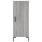 vidaXL Highboard Grau Sonoma 34,5x34x180 cm Holzwerkstoff vidaXL Highboard Grau Sonoma 34,5x34x180 cm Holzwerkstoff