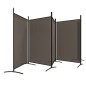 5-tlg. Paravent Anthrazit 433x180 cm Stoff 5-tlg. Paravent Anthrazit 433x180 cm Stoff