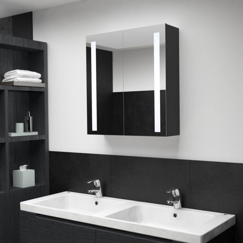 vidaXL LED-Spiegelschrank fürs Bad 62x14x60 cm vidaXL LED-Spiegelschrank fürs Bad 62x14x60 cm