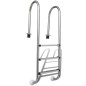 Pool-Leiter 3 Stufen 120 cm Edelstahl 304 Pool-Leiter 3 Stufen 120 cm Edelstahl 304