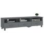 TV-Schrank HAMAR Dunkelgrau 158x40x40 cm Massivholz Kiefer TV-Schrank HAMAR Dunkelgrau 158x40x40 cm Massivholz Kiefer