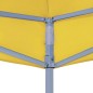 Partyzelt-Dach 3x3 m Gelb 270 g/m² Partyzelt-Dach 3x3 m Gelb 270 g/m²