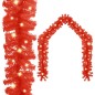 Weihnachtsgirlande mit LED 10 m Rot Weihnachtsgirlande mit LED 10 m Rot