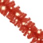 Weihnachtsgirlande mit LED 10 m Rot Weihnachtsgirlande mit LED 10 m Rot