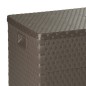 Garten-Aufbewahrungsbox Braun 120x56x63 cm PP Rattan Garten-Aufbewahrungsbox Braun 120x56x63 cm PP Rattan
