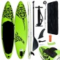 Aufblasbares Stand Up Paddle Board Set 305x76x15 cm Grün Aufblasbares Stand Up Paddle Board Set 305x76x15 cm Grün
