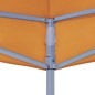 Partyzelt-Dach 4x3 m Orange 270 g/m² Partyzelt-Dach 4x3 m Orange 270 g/m²
