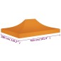 Partyzelt-Dach 4x3 m Orange 270 g/m² Partyzelt-Dach 4x3 m Orange 270 g/m²