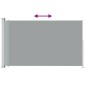 Seitenmarkise Ausziehbar 200x300 cm Grau Seitenmarkise Ausziehbar 200x300 cm Grau