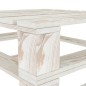 Outdoor-Tisch Paletten Holz Weiß Outdoor-Tisch Paletten Holz Weiß