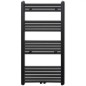 Handtuchheizkörper Warmwasser Gerade Schwarz 600x1160 mm Handtuchheizkörper Warmwasser Gerade Schwarz 600x1160 mm