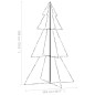 Weihnachtsbaum Kegelform 240 LEDs Indoor und Outdoor 118x180 cm Weihnachtsbaum Kegelform 240 LEDs Indoor und Outdoor 118x180 cm