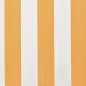 Markisenbespannung Canvas Gelb & Weiß 6x3 m (ohne Rahmen) Markisenbespannung Canvas Gelb & Weiß 6x3 m (ohne Rahmen)