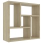 Wandregal Sonoma-Eiche 45,1x16x45,1 cm Holzwerkstoff Wandregal Sonoma-Eiche 45,1x16x45,1 cm Holzwerkstoff