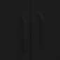 vidaXL Lagerschrank Schwarz 80x35x101,5 cm Stahl vidaXL Lagerschrank Schwarz 80x35x101,5 cm Stahl
