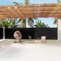 Seitenmarkise Ausziehbar Schwarz 180x1200 cm Seitenmarkise Ausziehbar Schwarz 180x1200 cm
