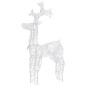 LED-Rentier Weihnachtsdeko 90 LEDs 60x16x100 cm Acryl LED-Rentier Weihnachtsdeko 90 LEDs 60x16x100 cm Acryl