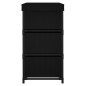 vidaXL Aufbewahrungsschrank mit 6 Schubladen 55×29×55 cm Schwarz Stahl vidaXL Aufbewahrungsschrank mit 6 Schubladen 55×29×55 cm Schwarz Stahl
