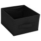 vidaXL Aufbewahrungsschrank mit 6 Schubladen 55×29×55 cm Schwarz Stahl vidaXL Aufbewahrungsschrank mit 6 Schubladen 55×29×55 cm Schwarz Stahl
