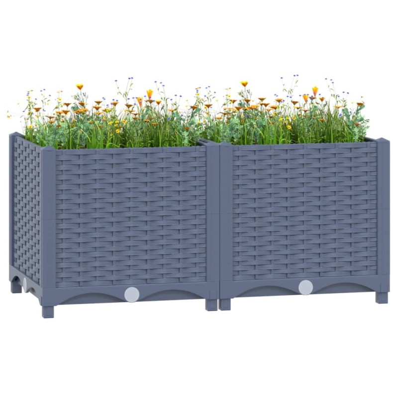 Hochbeet 80x40x38 cm Polypropylen Hochbeet 80x40x38 cm Polypropylen