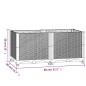 Hochbeet 80x40x38 cm Polypropylen Hochbeet 80x40x38 cm Polypropylen
