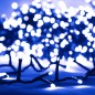 LED-Lichterkette mit 400 LEDs Blau 13 m PVC LED-Lichterkette mit 400 LEDs Blau 13 m PVC