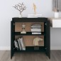 vidaXL Sideboard Schwarz 70x41x75 cm Holzwerkstoff vidaXL Sideboard Schwarz 70x41x75 cm Holzwerkstoff