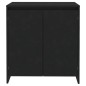 vidaXL Sideboard Schwarz 70x41x75 cm Holzwerkstoff vidaXL Sideboard Schwarz 70x41x75 cm Holzwerkstoff