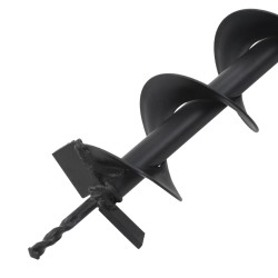 vidaXL Schneckenbohrer Stahl 100 mm