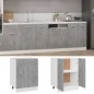 Unterschrank Betongrau 60x46x81,5 cm Holzwerkstoff Unterschrank Betongrau 60x46x81,5 cm Holzwerkstoff
