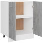 Unterschrank Betongrau 60x46x81,5 cm Holzwerkstoff Unterschrank Betongrau 60x46x81,5 cm Holzwerkstoff