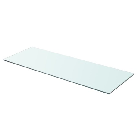vidaXL Regalboden Glas Transparent 80 cm x 30 cm