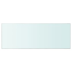 vidaXL Regalboden Glas Transparent 80 cm x 30 cm