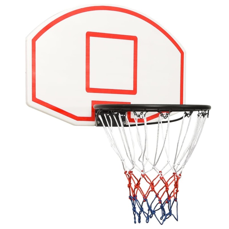 Basketballkorb Weiß 71x45x2 cm Polyethylen Basketballkorb Weiß 71x45x2 cm Polyethylen