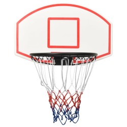 Basketballkorb Weiß 71x45x2 cm Polyethylen